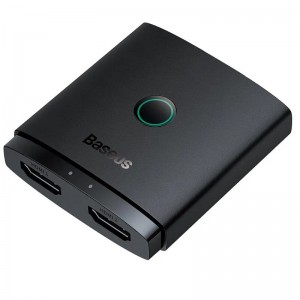 Переходник Baseus Hub AirJoy Series 2-in-1 Bidirectional HDMI Switch (B01331105111-0)(Cluster Black)
