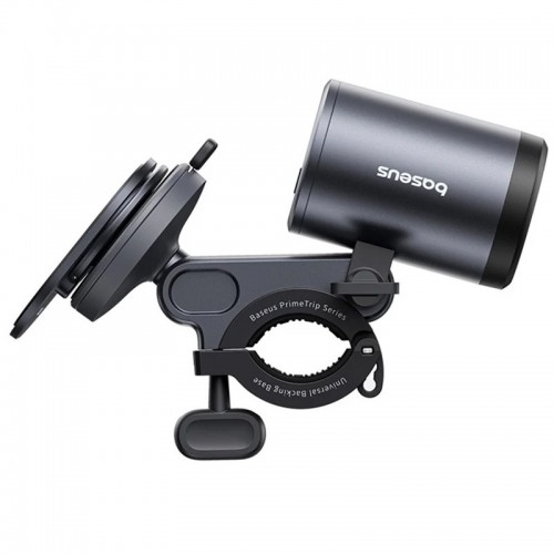 Ліхтар велосипедний з тримачем для телефону Baseus PrimeTrip Series Dual-Color Bike Light 2-in-1 (Cosmic Black)