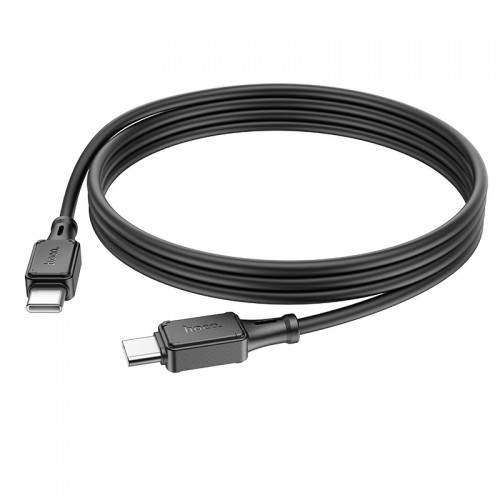 Дата кабель Hoco X101 Assistant 60W Type-C to Type-C (1m) (Black)