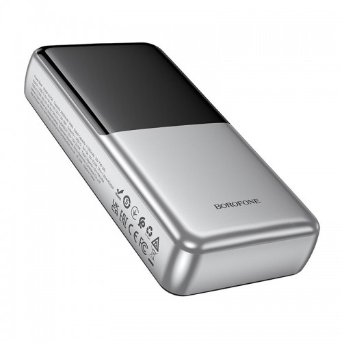 Power Bank BOROFONE BJ75A Foinse 22.5W+PD20W with display 20000 mAh (Silver)