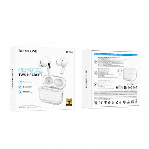 Бездротові TWS навушники BOROFONE BW84 Dream (White)