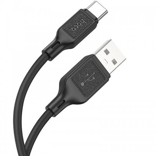 Дата кабель Hoco X90 Cool silicone USB to Type-C (1m) (Black)