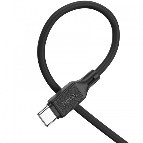 Дата кабель Hoco X90 Cool silicone USB to Type-C (1m) (Black)