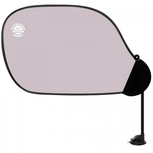 Солнцезащитный козырек для автомобиля (на присоске) (0.58x0.36m) (Pink)