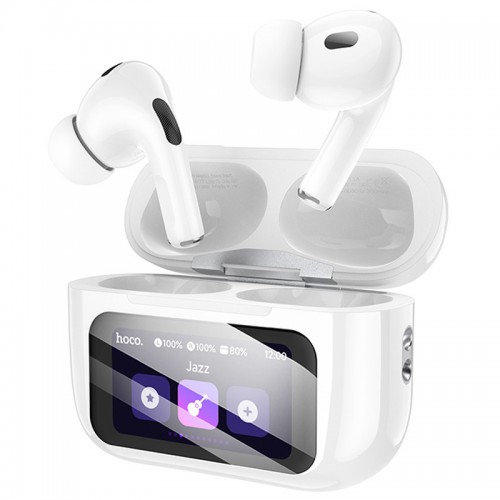 Беспроводные TWS наушники Hoco EW72 Lite Soar with Touch Screen (с дисплеем) (White)