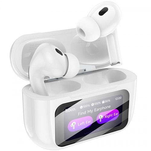 Беспроводные TWS наушники Hoco EW72 Lite Soar with Touch Screen (с дисплеем) (White)