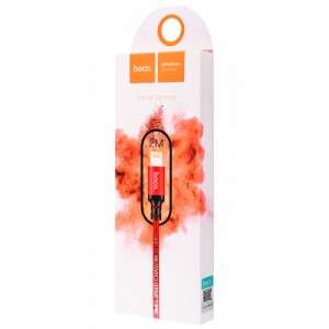 Дата кабель Hoco X14 Times Speed Lightning Cable (2m)  (Red)