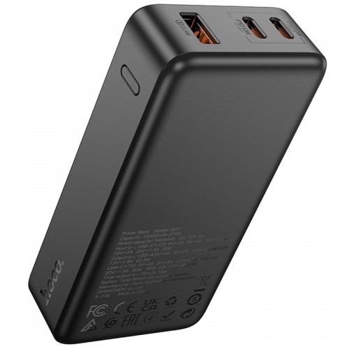 Power Bank Hoco Q27 Jewel 22.5W+PD33W 10000 mAh (Black)