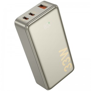 Power Bank Hoco Q27 Jewel 22.5W+PD33W 10000 mAh (Titanium gold)