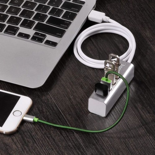Переходник HUB Hoco HB1 USB to USB 2.0 (4 port) (1m)