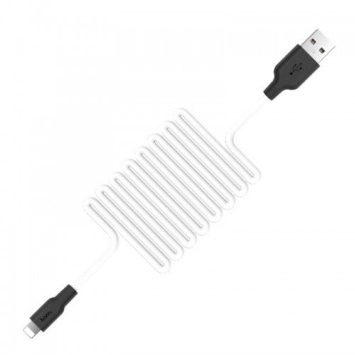 Дата кабель Hoco X21 Plus Silicone Lightning Cable (1m)
