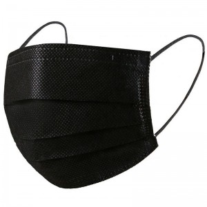 Маска хірургічна 3-шарова з фіксатором для носу (упаковка 50 шт.)