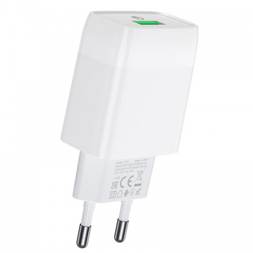 СЗУ Hoco C72Q Glorious QC3.0 18W (1USB-A)