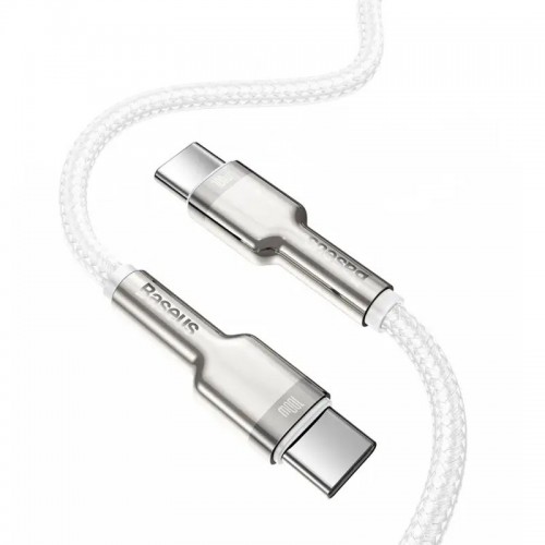 Дата кабель Baseus Cafule Series Metal Type-C to Type-C 100W (1m) (CATJK-C)