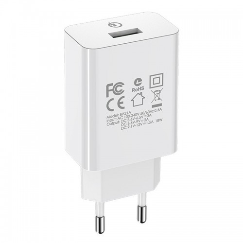 СЗУ Borofone BA21A Long journey QC3.0 3A (1USB-A)