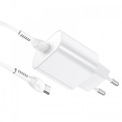 МЗП Hoco N22 Jetta PD25W (1USB-C) + кабель Type-C to Type-C