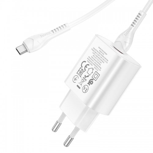 МЗП Hoco N22 Jetta PD25W (1USB-C) + кабель Type-C to Type-C