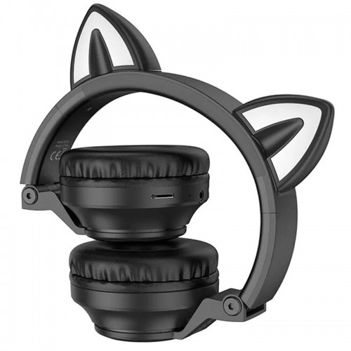 Накладные беспроводные наушники Borofone BO18 Cat ear