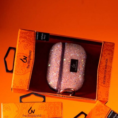 TPU чохол Bling World Rock Diamond для навушників AirPods Pro / Airpods Pro 2