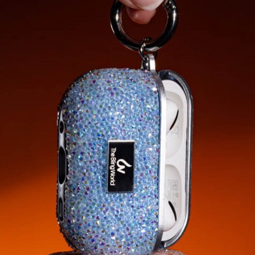TPU чехол Bling World Rock Diamond для наушников AirPods Pro / Airpods Pro 2