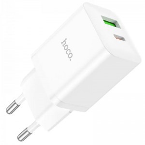 СЗУ Hoco N28 Founder PD20W+QC3.0 (1USB-A/1C)