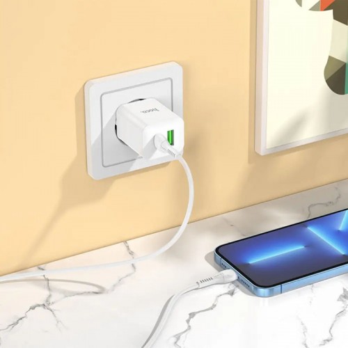 МЗП Hoco N28 Founder PD20W+QC3.0 (1USB-A/1C)