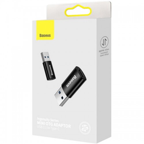Переходник Baseus Ingenuity Series Mini USB 3.1 to Type-C (ZJJQ000101)