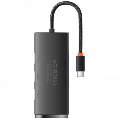 Переходник HUB Baseus Lite Series 4in1 (Type-C to 4xUSB 3.0) 1m (WKQX03)