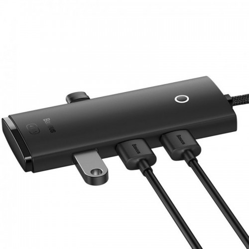 Переходник HUB Baseus Lite Series 4in1 (Type-C to 4xUSB 3.0) 1m (WKQX03)