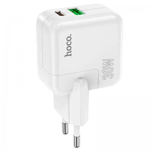 СЗУ Hoco C111A PD 30W+QC3.0 (1USB-A/1C)