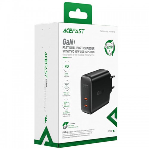 СЗУ Acefast A29 PD50W GaN (2USB-C)