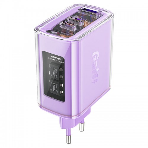 СЗУ Acefast A45 Exploration series PD65W GaN (1USB-A/2C)