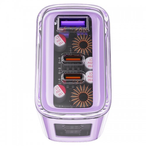 СЗУ Acefast A45 Exploration series PD65W GaN (1USB-A/2C)