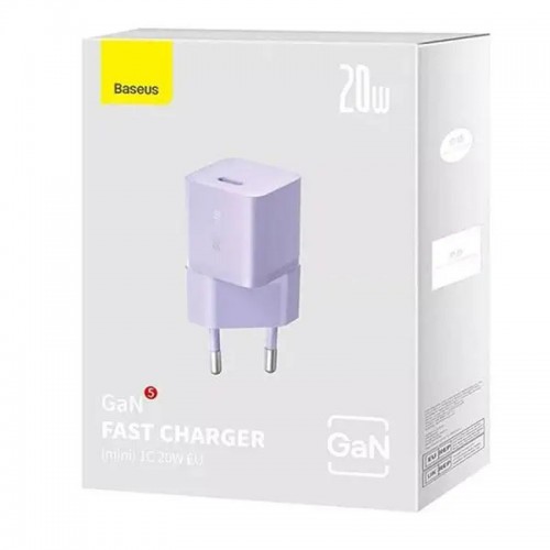 СЗУ Baseus GaN5 Fast Charger (mini) PD20W (1USB-C) (CCGN05010)