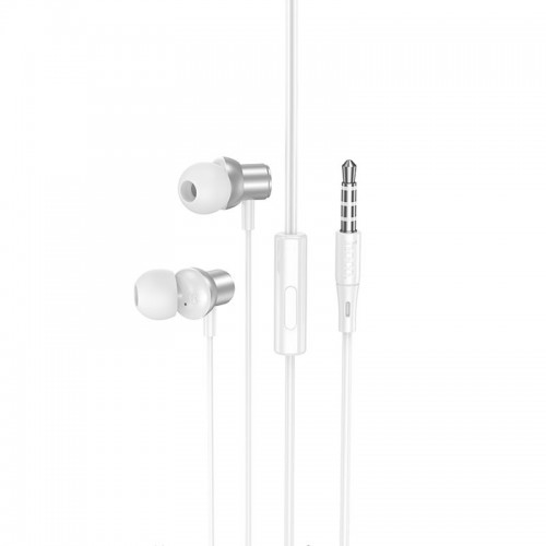Стерео Наушники Hoco M110 Encourage metal (3.5mm/1.2m)