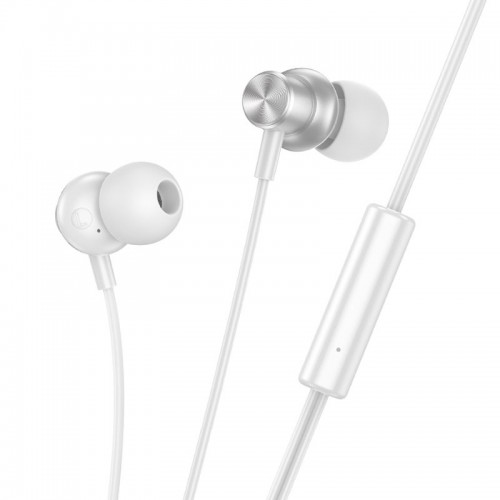 Стерео Наушники Hoco M110 Encourage metal (3.5mm/1.2m)