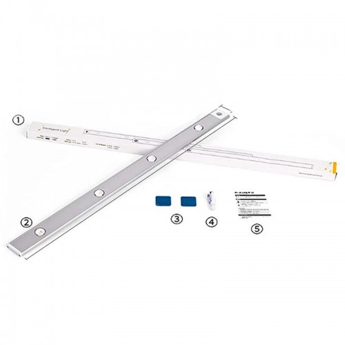 Сенсорный светильник LED с датчиком движения MZ-L1602 (40*10*400mm)