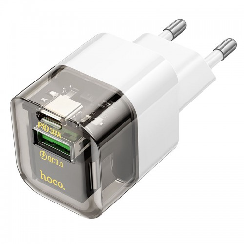 МЗП Hoco C131A Platium PD30W+QC3.0 (1USB-A/1C)
