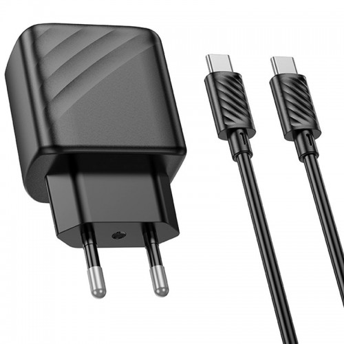 СЗУ Hoco CS22A Value PD30W (1USB-C) + кабель Type-C to Type-C