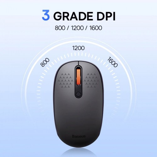 Мышь беспроводная Baseus F01B Tri-Mode (B01055503833-0)