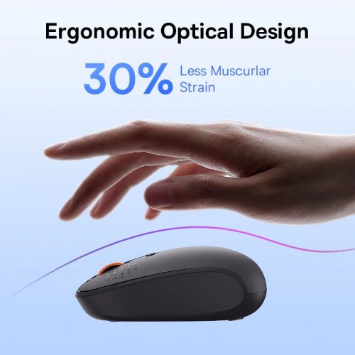 Мышь беспроводная Baseus F01B Tri-Mode (B01055503833-0)