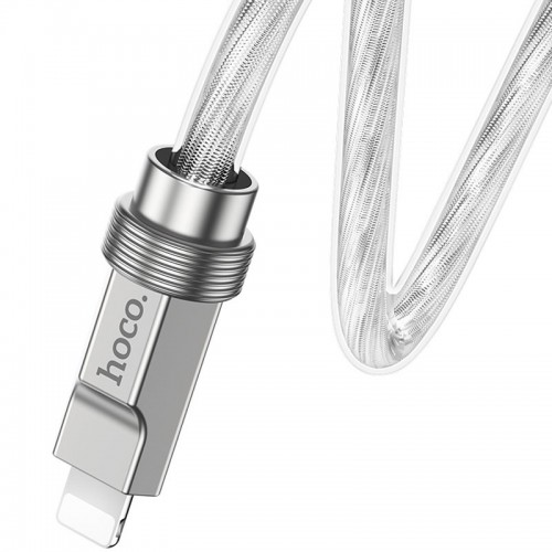 Дата кабель Hoco U113 Solid 20W Type-C to Lightning (1m)