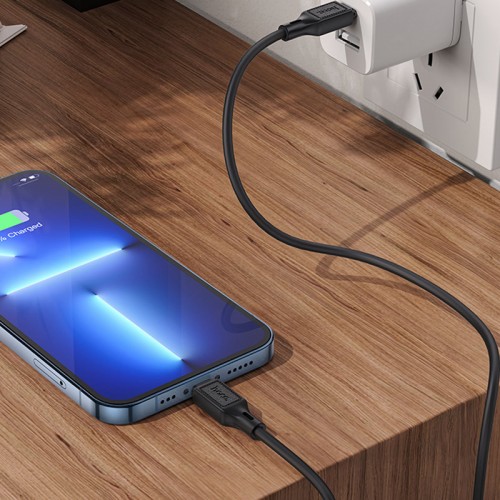 Дата кабель Hoco X90 Cool silicone Type-C to Lightning 20W (1m)