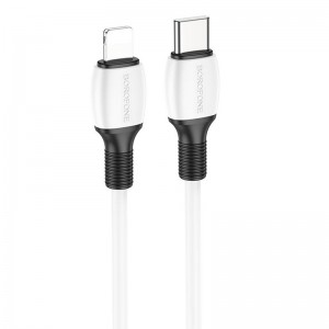Дата кабель Borofone BX84 Rise Type-C to Lightning 20W (1m)
