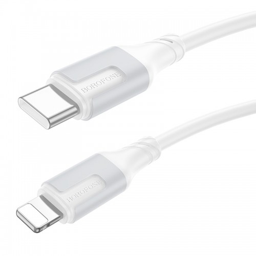 Дата кабель Borofone BX101 Creator 27W Type-C to Lightning (1m)
