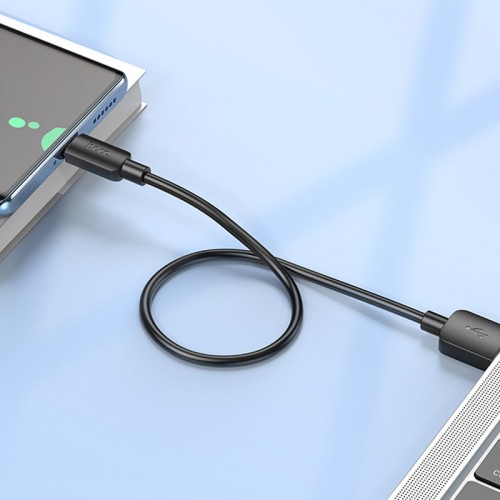 Дата кабель Hoco X96 Hyper USB to Type-C 27W (0.25m)