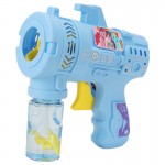 Пистолет с мыльными пузырями Heroes Bubble Gun+ bottle 50ml Little pony Blue