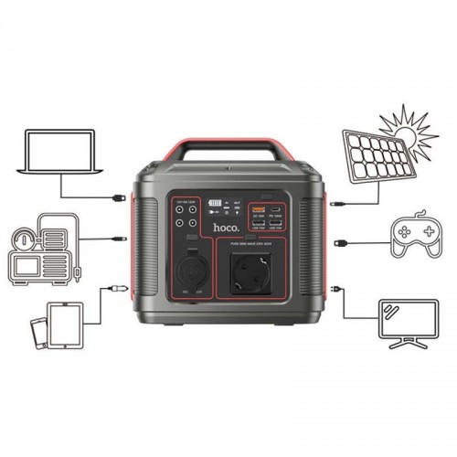 Портативная зарядная станция Hoco DB28 300W 296Wh 80000mAh