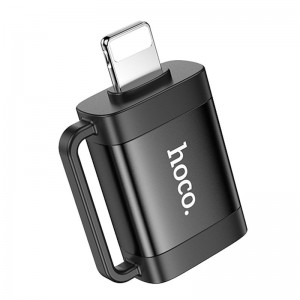 Переходник Hoco UA31A OTG Lightning male to USB female