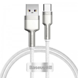 Дата кабель Baseus Cafule Metal Data USB to Type-C 66W (2m) (CAKF0002)